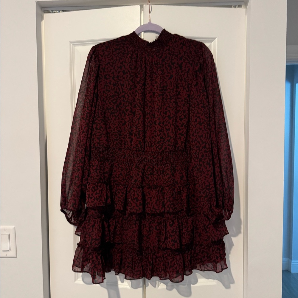 Express Black and Red Dress